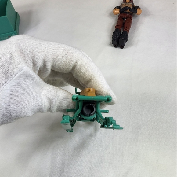 1984 Hasbro GI Joe Zartan With Chameleon Swamp Skier & Blueprint - Picture 13 of 14